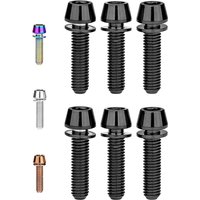 AliExpress NONE 6PCS Stainless Steel Bolt M5/M6 x 20mm Bicycle Handlebar Stem Screw With Washer For MTB Road Bike