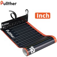 Pullther 53in Fish Measure Ruler Waterproof Foldable PVC Fishing Measuring Tape Sticker Fishing Accessories Tackle Tools