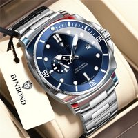 Reloj Fashion Quartz Wristwatches New Digital Dial Blue Chornograph Watch Men Sports Automatic Watches Mens Gifts For Man Clock