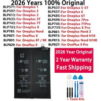 Oryginalna bateria do Oneplus one 1+ do OnePlus 1 2 3 1+3 One Plus Nord 2 N10 X 3 3T 5 5T 6 6T 7 7T 8 8T 9 9R Pro Plus Baterie