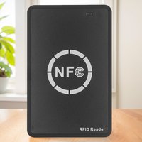 NFC Smart Card Reader RFID Copier 13.56MHz/125KHz/250KHz Card Duplicator Writer With 1M USB Data Cable For Door Access Control