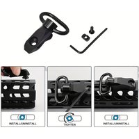 Tactical Lightweight Sling Mount QD Slings Compatible M-Lok/Keymod Traditional Gun Accessories for Hunting