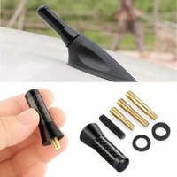 Carbon Fiber Screw Metal Short Mast Antenna for Car Styling, Improved Signal for Benz Vehicle Accessories