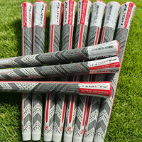 Golf Grip Men's Rubber Comfortable Cotton Yarn Golf Club Grips Iron and Wood Standard/Midsize Universal Iron and Wood Grips