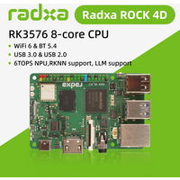 Radxa ROCK 4D RK3576 8-rdzeniowy, zaprojektowany do przemysłowej AI i technologii Edge, 6TOPS, obsługa NPU RKNN, obsługa LLM.
