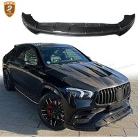 For Mercedes Benz GLE Couple 63 AMG Tuning Larte Style Front Bumper Lip Splitter Diffuser Chin Guard Protector Accessories