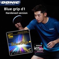 DONIC D1 Table Tennis Rubber Blue Sticky Rubber Hardened Version 13090