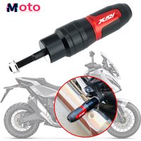 For HONDA X-ADV750 X-ADV XADV 750 2019-2023 2022 2021 Motorcycle CNC Aluminum Exhaust Frame Sliders Crash Pads Falling Protector