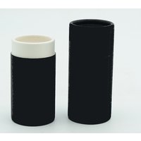50Pcs Black Cardboard Tubes With Caps Kraft paper tube for essential oil 10-100Ml Coffee, Glass,Food,Gift Container
