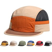 5 Panel Cap for Men Women, Quick Dry Nylon Mesh Material, Perfect for Running, Camping, Outdoor Sports,Daily Casual Fashion Wear
