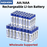 Nohon Rechargeable Battery 1.5V AA AAA Lithium Batteries for Computer Clock Radio Video Game Digital Camera Wholesale Supported