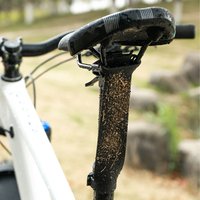 Bike Seatpost Mudguard Easy To Install Bicycle Dropper Seatpost Protector Bicycle Seat Tube Mud Gravel Guard for Bike Debris