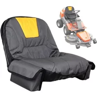 Heavy Duty 600D Oxford Waterproof Seat Cover for Lawn Mower Tractor Durable Riding Lawn Mower Seat Cover