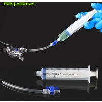 RISK Bicycle Brake Bleed Tool Syringe With on/off MTB Bike Hydraulic Disc Brake Oil Bleed Syringe Tool for SHIMANO Brake System
