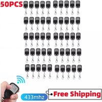 Télécommande universelle pour porte de garage, clé de duplicateur de clonage, code roulant d'apprentissage des partenaires, 433 successifs, Z 433.92 successifs, 10 pièces, 50 pièces
