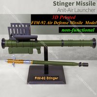 3D Printed FIM-92 Man-Portable Air Defense Static Model Precise Details Realistic Prop Display Non-functional