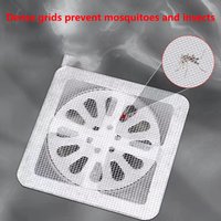 Bathroom hair barrier net, bathroom drain filter, kitchen anti-clogging and anti-cockroach floor drain stickers