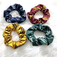 Wizard Magic School Slytherin Cosplay Head Wear Hair Rope Cosplay Hair Rope Accessories Scrunchie Props Halloween for Women