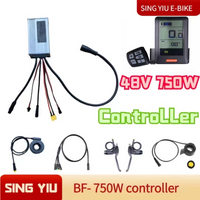 Bafang-Electric Bicycle Controller Set, G060, G062 Fat Motor, 48V, 750W, C961, 500C, DPC18