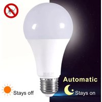 E27 LED Light Control Sensor Light Bulb 15W 12W 9W 7W 5W AC85-265V Day Night Light Auto ON OFF Patio Porch Smart Lamp for Garden