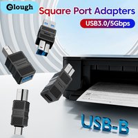 USB-B 3.0 Printer adapter Type-C to B Port Male Converter For Connecting Hard Drive Box and Copier Transmission Scanner Printer