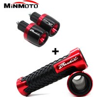For GSF 250 600 600S 650 650S 650N 1200 1250 Bandit 650S 7/8"22MM Motorcycle Aluminium CNC Hand Grips Handle Bar End Cap