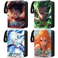 One Piece 900Pcs OPCG Cards Album Book Luffy Nami Zoro Anime Map Letter Holder Binder Action HD Protector Notebook Folder Gifts