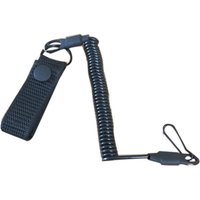 New Anti-lost Elastic Lanyard Rope Military Spring Safety Strap Tactical Gun