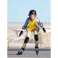 AliExpress NONE 6PCS Adult/Child Knee & Elbow Pads Wrist Guards 6 in 1 Protective Gear Set for Skateboarding Roller Skating Cycling (S/M/L/XL)