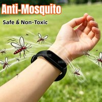 Ultrasonic Mosquito Repellent Watch Portable Anti-Mosquito Bracelet Silicone Outdoor Camping Insect Bite Protection 2026 Nw