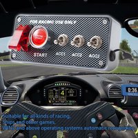 Ignition Switch Panel For PC USB Simulator Racing Games ETS2 ATS Assetto Corsa ACC Engine Start Stop Central Button control BOX