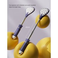 Scalable Scratch Back Scratch Tool Portable Point Massage Stick Stainless Steel Back Scratcher Telescopic Scratching Massager