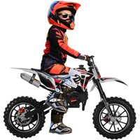 Mini Dirt Bike, 49CC 2-Stroke Gas Power Motocross, Disc Brakes