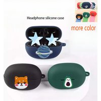 Cartoon for EarFun Clip 2 Case Funny Dogs /Animal / Flower Silicone Earphones Cover for Earfun Air Mini 2 Cover