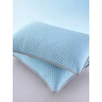 2/1PC New Ice Silk Cooling Pillowcase Breathable Summer Bedding Washable Pillow Cover 48x74cm Sleepers Air Conditioning Comfort