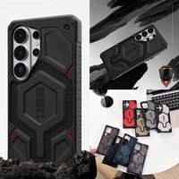 Shockproof Monarch Magnetic Case for Samsung Galaxy S26 Ultra S26 S25 Plus KEVLAR Military UA-G Rugged Armor for Magsafe Cover