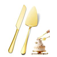 1/2pcs Stainless Steel Cake Spatula Set, Bread Pastry Spatula, Catering Tools for Weddings, Birthdays and Parties