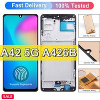 OLED For Samsung Galaxy A42 5G LCD Display SM-A426B A426U Touch Screen Replacement Digitizer For Samsung A42 Screen Replacement