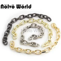 Nolvo World 1-5 meters 16mm width 4.5 mm thick 4 colors Aluminum Handbag chain purse accessories