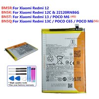BM5R BN5K BN5T BN5Q Battery For Xiaomi Redmi 12 12C 13 13C Mi POCO M6 /Poco C65 Redmi12 Redmi13 Redmi12c Redmi13c Phone Battery