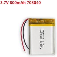 3.7V 800mAh 703040 Lipo Polymer Lithium Rechargeable Battery Replacement for cozmo robot