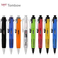 1pcs TOMBOW Black 0.7mm Push Ballpoint Pen Short BC-AP Oily Outdoor Sports Engineering Air Pressure Pen for Students Stationery