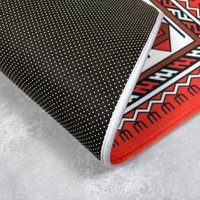 80X50Cm Afghanistan-Style War Carpet Non-Slip Water-Absorbent Tactical Door Floor Mat