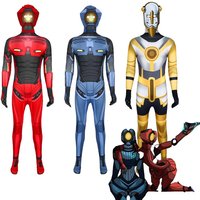 AR Game Ultra Kill Kids Cosplay Costume Adult Ultrakill Cosplay Jumpsuit Ultrakill Bodysuit Halloween Birthday Party Props Gift