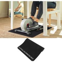 Non-Slip Noise Cancelling Exercise Mat Heavy Duty Floor Protector for Treadmill Bike & Gym Equipment
