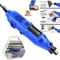 BRIEFNESS 6-Speed Electric Rotary Tool, Multi-Function Grinder for DIY Crafting,Cutting, Engraving, Polishing, Drilling,Tool Kit