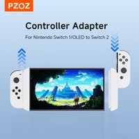 PZOZ Controller Adapter Joycons For Nintendo Switch 1 OLED to Switch 2 JoyCon Adapter Split Handle Converter For Nintendo Switch
