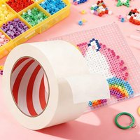Handmade Perler Beads Masking Tape No Residue No Shifting Perler Beadsheat-resistant Paper Perler Bead Tool DIY Toy Accessories