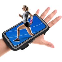 Haissky Wristband Bag For iPhone 17 16 15 14 Pro Max Air Plus Samsung Xiaomi Outdoor Sports Cycling Touch Screen Armbands Pouch