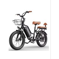 AliExpress kickwey KICKWEY LD20 Adult Electric Bicycle 250W Motor E-bike 20 Inch Fat Tire Men's E-Mountain Bike 48V20Ah Electric Bike